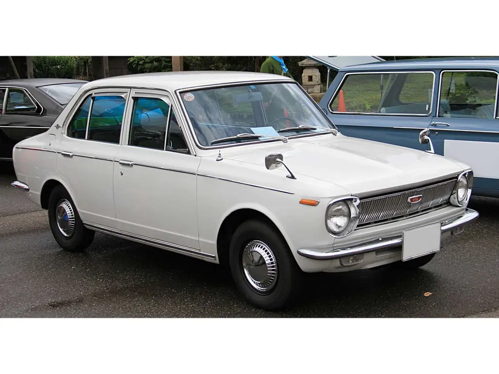 Toyota Corolla (KE10, KE11) 1 поколение, седан (11.1966 - 04.1970)